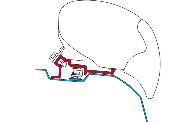 Fiamma F65/F80 Kit Mercedes Sprinter - VW Crafter (tetto Alto) 5 Fiamma F65/F80 Kit Mercedes Sprinter - VW Crafter (tetto Alto) - immagine 5