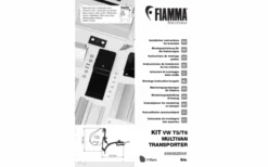 Fiamma Kit VW T5/T6 Multivan Transporter RHD Adattatore Tenda Da Sole Per Fiamma F35