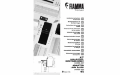 Fiamma Kit Laika Ecovip Bürstner Hobby Adattatore Tenda Per Fiamma F45