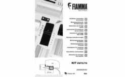Fiamma Kit VW T5 / T6 Adattatore Tenda Da Sole RHD Per Fiamma F40van Guida A Destra