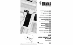 Fiamma Kit Arca Mobilvetta K-Yacht Adapter Per Fiamma F60 / F65
