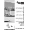 Fiamma Kit Side Tristor Kit Di Montaggio Per Il Fissaggio Del Side W Pro F45 / Side W Pro Shade / Sun View Side F45 E Del Tristor Della Tenda