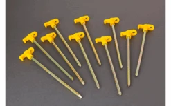 Kit Picchetti A Terra Fiamma Per Fiamma F45 / F65 / ZIP / Privacy Room / Caravanstore 10 Pezzi Fiamma Numero Articolo 98655-349