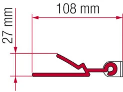 Fiamma KIT SUPP A TETTOCORTO ‘C’ 1PZ