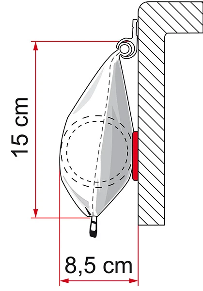 Fiamma CARAVANSTORE 360 XL – ROYAL GREY 3 Fiamma CARAVANSTORE 360 XL – ROYAL GREY - immagine 3