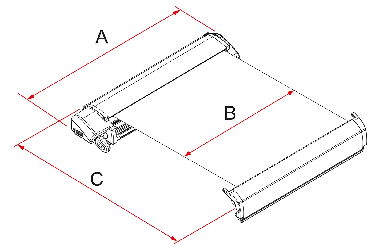 Fiamma F80S 320 – POLAR WHITE ROYAL BLU 5 Fiamma F80S 320 – POLAR WHITE ROYAL BLU - immagine 5