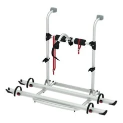 Portabiciclette Fiamma UL Per 2/3 Biciclette Grigio Argentato Nero Rosso