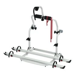 Portabiciclette Fiamma CL Per 2/3 Biciclette Grigio Argentato Nero Rosso
