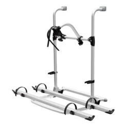 Portabiciclette Fiamma Pro Per 2/4 Biciclette Grigio Argentato Nero Rosso