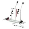 Portabiciclette Fiamma Volkswagen T4 D Per 2 Biciclette Grigio Argentato Nero Rosso