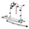 Portabiciclette Fiamma Volkswagen Caddy Per 2/4 Biciclette Grigio Argentato Nero Rosso