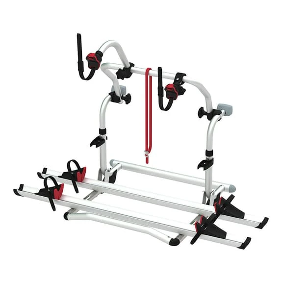 Portabiciclette Fiamma Pro C E-Bike Per 2 Biciclette Grigio Argentato Nero Rosso 1 Portabiciclette Fiamma Pro C E-Bike Per 2 Biciclette Grigio Argentato Nero Rosso