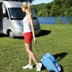 Serbatoio Mobile Fiamma Roll Tank 23 F Per Acqua Pulita 22,5l Blu