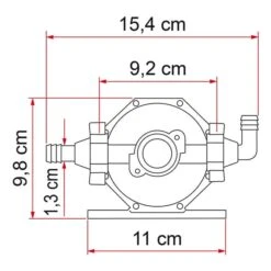 Vaso D'espansione Fiamma A20 0,9 Bar Blu -Fiamma fia 02478 01 003