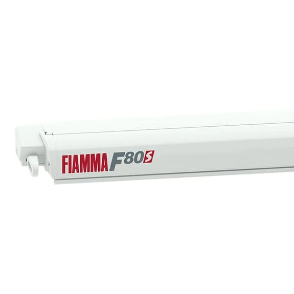Tendalino Fiamma F80s 3.7 M Bianco Grigio 2 Tendalino Fiamma F80s 3.7 M Bianco Grigio - immagine 2