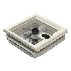 Ventilatore Fiamma Kit Turbo-Vent 28 F Nero Trasparente