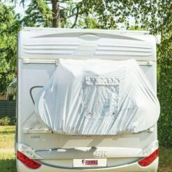 Copribicicletta Fiamma Bike Cover Per 2/3 Biciclette Bianco
