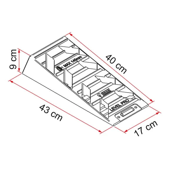 Cunei Fiamma Level Pro Grigio 2 Cunei Fiamma Level Pro Grigio - immagine 2