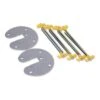 Kit Di Fissaggio Fiamma Kit Awning Plate Per Palina Tendalino Grigio Giallo