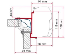 Fiamma KIT LAIKA ECOVIP/BURSTNER/HOBBY